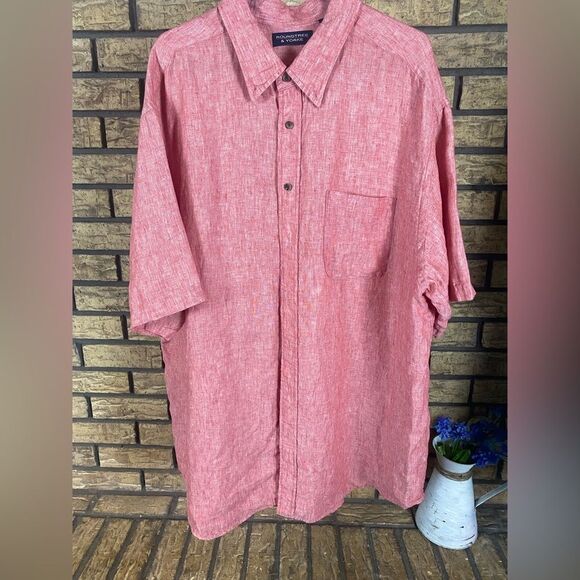 Two Roundtree & York linen button ups - Picture 1 of 8